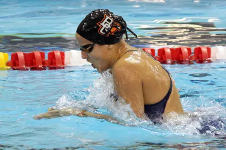 Strong Individual, Relay Performances Lead Falcons to Second Place Finish at Calvin Winter Invitational Image