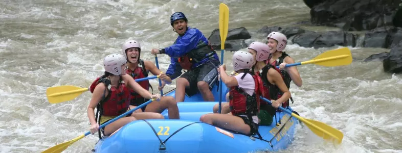 Whitewater rafting - Costa Rica - Aug 14, 2009