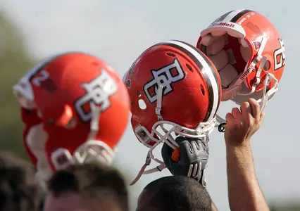 Helmets - 2008 Eastern Michigan game