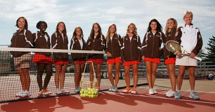 2010-11 BGSU Tennis team picture