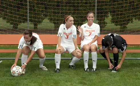 BGSU women's soccer 2010 - photo by Bruce Works for BGSU Mkt & Comm