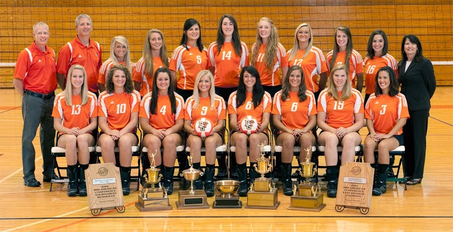 2010 BGSU Volleyball Team