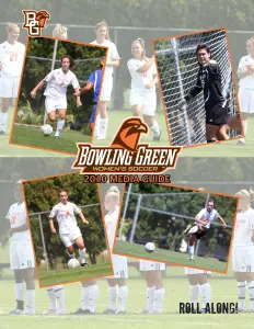 2010 BGSU Women's Soccer Media Guide Cover