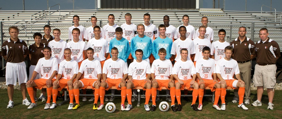 2010 BGSU men's soccer - photo by Michael Nemeth