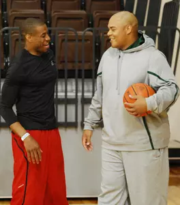 Antonio Daniels and Anthony Stacey