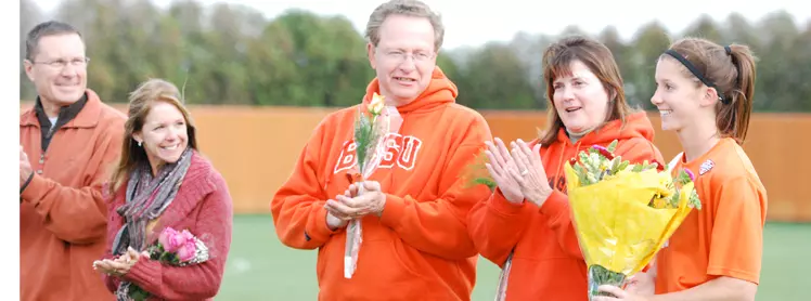 Megan Amann & her parents