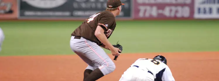 Berry at third vs. Kent State MAC Tourney