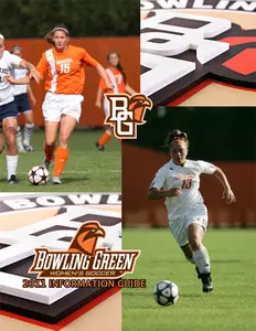 2011 BGSU women's soccer 'media guide' cover
