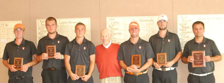 BGSU Men's Golf Team Winners Presentation