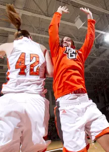 Danielle Havel and (I think) Noelle Yoder - Jan 12 2012 vs Ohio