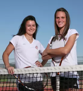 BGSU co-captains Jessica Easdale & Maddy Eccleston