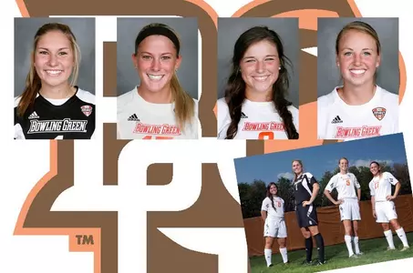 BGSU Women's soccer seniors 2012
