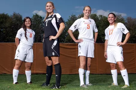 BGSU women's soccer seniors 2012 - Michael Nemeth photo