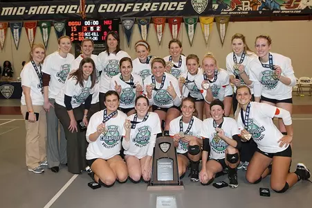 Volleyball Team MAC Champs