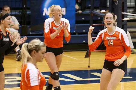 Volleyball Celebrating