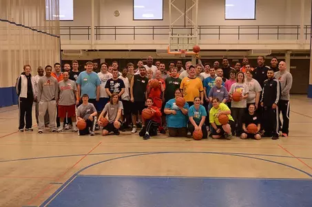 Men's Basketball Special Olympics
