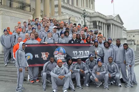 BGSU Football Team Capital Building