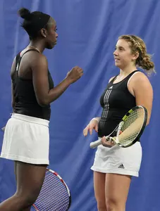 Mary Hill Nikki Chiricosta - Doug Sampson photo - Feb. 4 2011 vs Chicago St