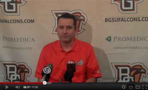 Curt Miller - Monday Feb 13 2012 - press conference at the Stroh Center