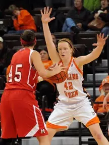Danielle Havel - Feb 25 vs Miami - Dave Kielmeyer photo