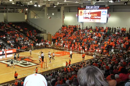 Stroh Center volleyball