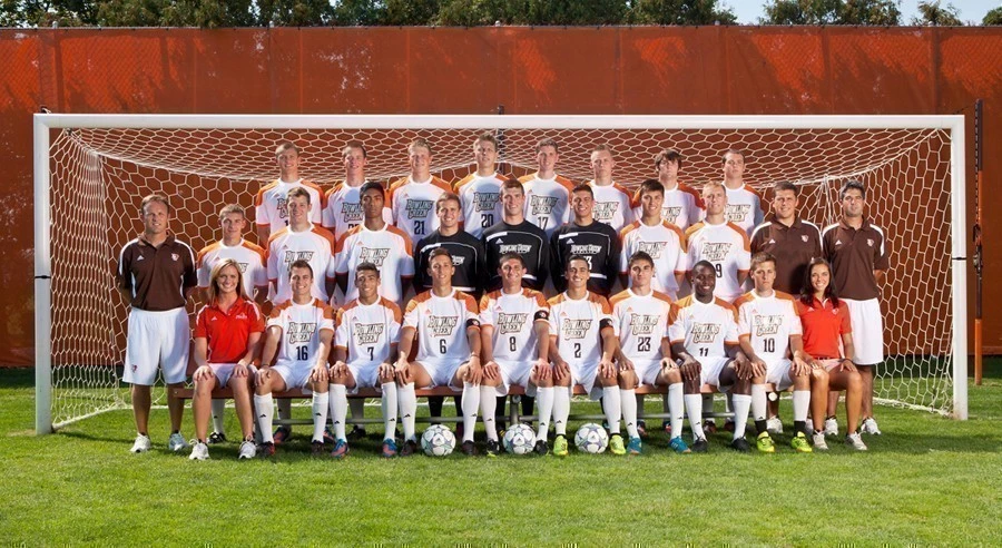 BGSU m.soccer 2012 team photo - Kara Fallon - 900 wide