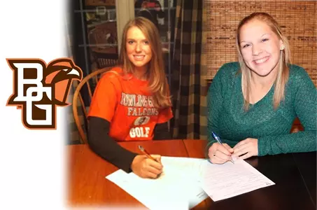 2013-14 Women's Golf Signees (Madelynn and Miranda)