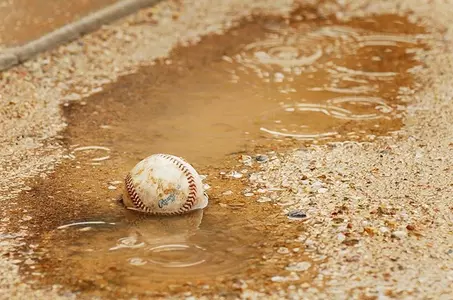 Rain out baseball