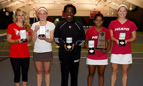 Katie Brozovich and Mary Hill were named to 2013 MAC Tournament Team