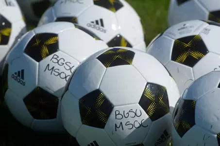 BGSU men's soccer practice August 15 2013