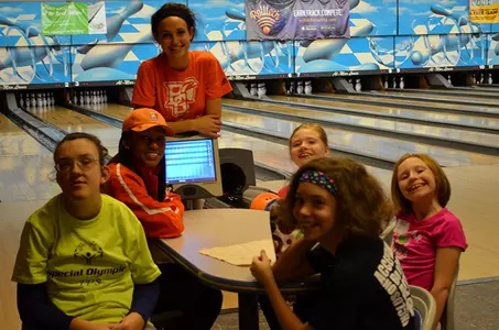 Track at Special Olympics