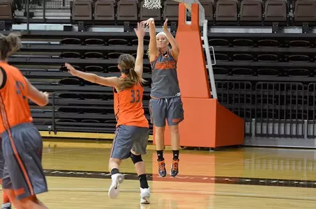 BGSU women's basketball practice - Oct 6 2014