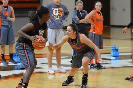 BGSU women's basketball practice - Oct 6 2014