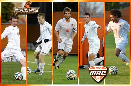 BGSU men's soccer 2014 All-MAC Team honorees