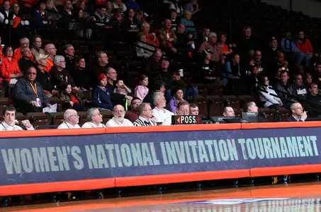 Women's basketball fans crowd WNIT