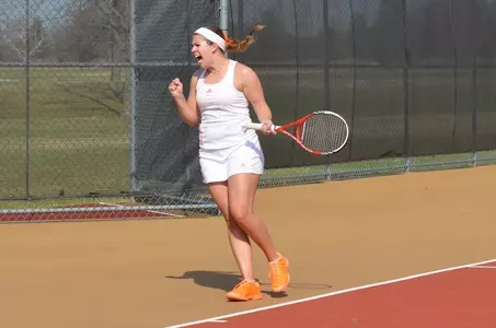 BGSU tennis vs Akron - MJC photo - April 11 2014