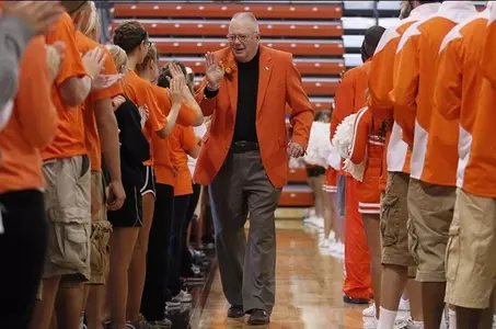 Bill Frack at Stroh Center dedication