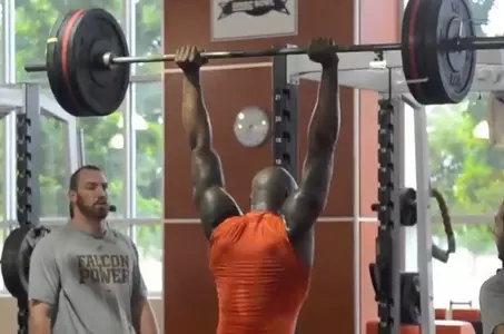 Kendall Montgomery - weight room