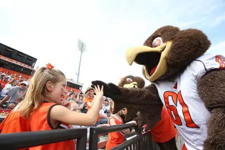 at the fan - IU game