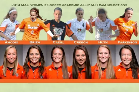 2014 Women's Soccar Academic All-MAC Team selections