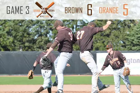 Orange and Brown World Series Game 3
