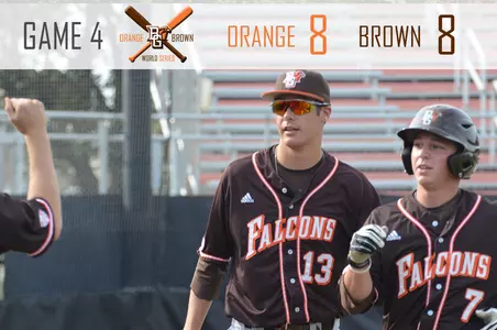 Orange and Brown World Series Game 4