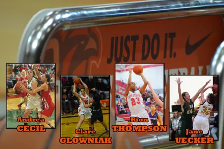 Nov 2015 wbk signees Andrea Cecil Clare Glowniak Rion Thompson Jane Uecker