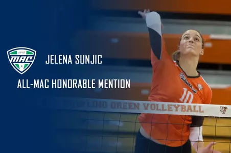 Jelena Sunjic - All MAC honors 2015