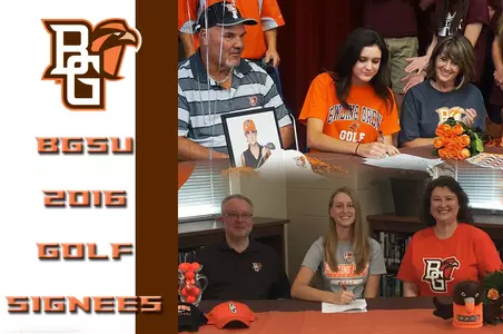 2016 BGSU Women's Golf Signees