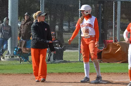 Sarah Willis Marisa Shook - Oct 18 2015 - BGSU Softball - MJC