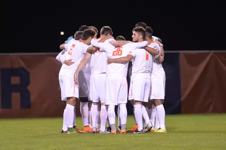 Huddle - Oct 13 2015 v Syracuse - Jason Samuelsen photo