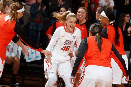 Miriam Justinger lineups v Ashland - Nov 7 2015 - Bianca Garza photo