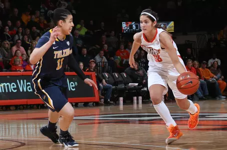 Haley Puk v Toledo - Jan 31 2015 - Ruben Kappler photo