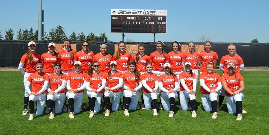 BGSU softball - 2015 team photo - April 24 2015